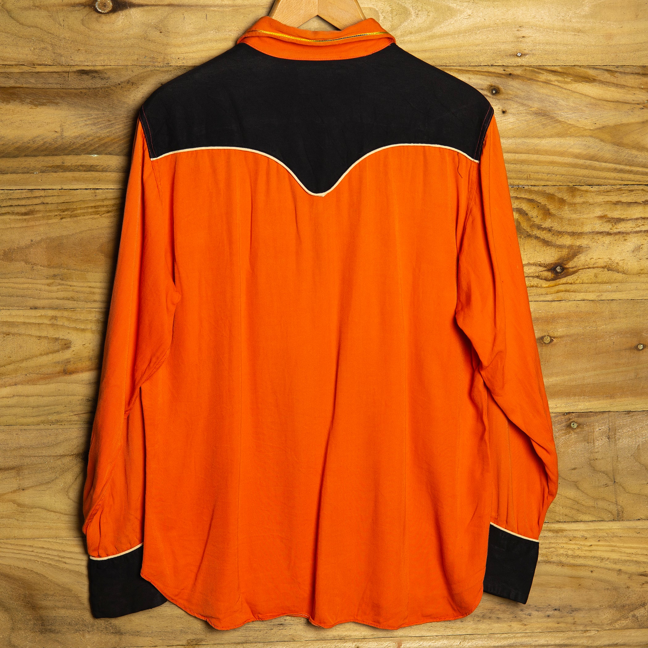 Rare Vintage 1950s Las Vegas Authentic Western Shirt By Cowboy Joe