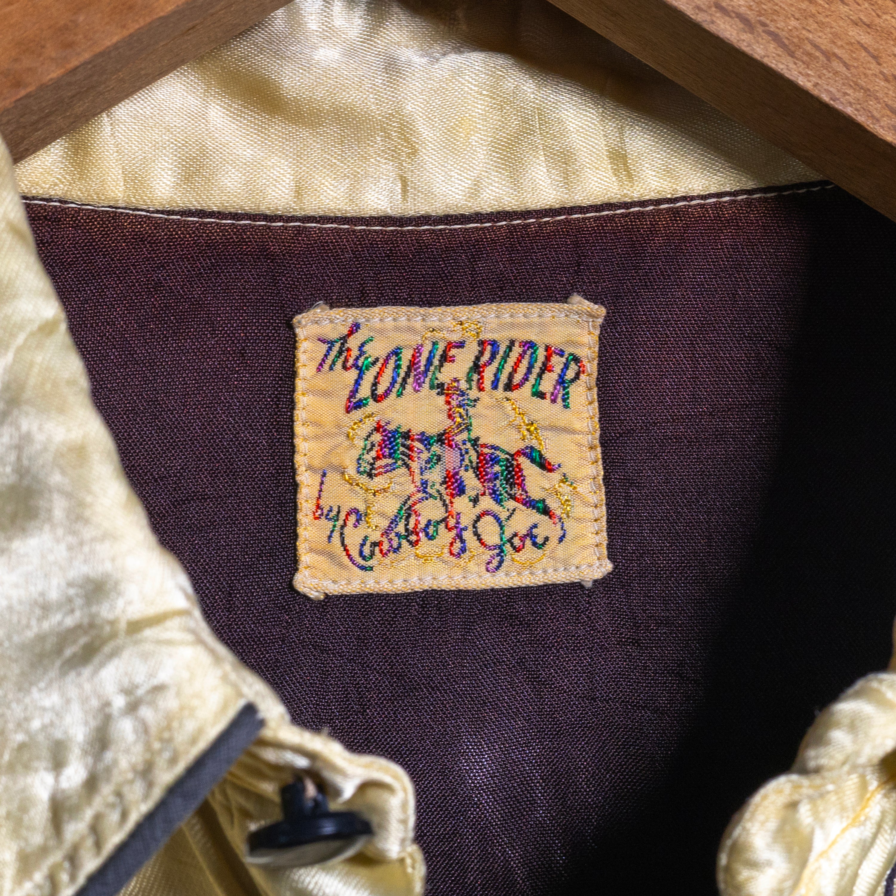 Vintage 1950s Cowboy Joe's Lone Rider Western Shirt