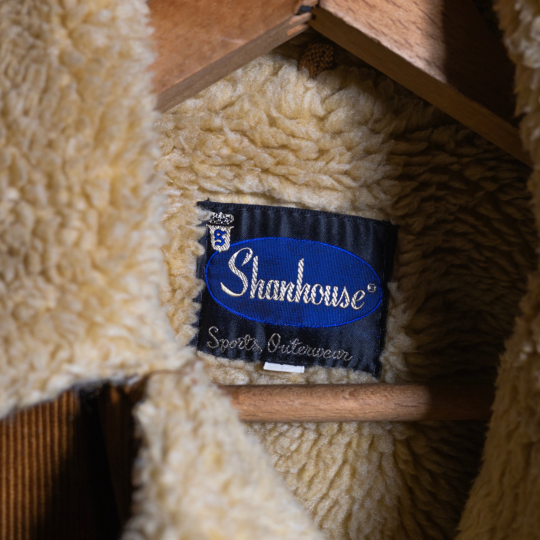 Vintage Americana Shanhouse 1970s Brown Corduroy and Sherpa Coat