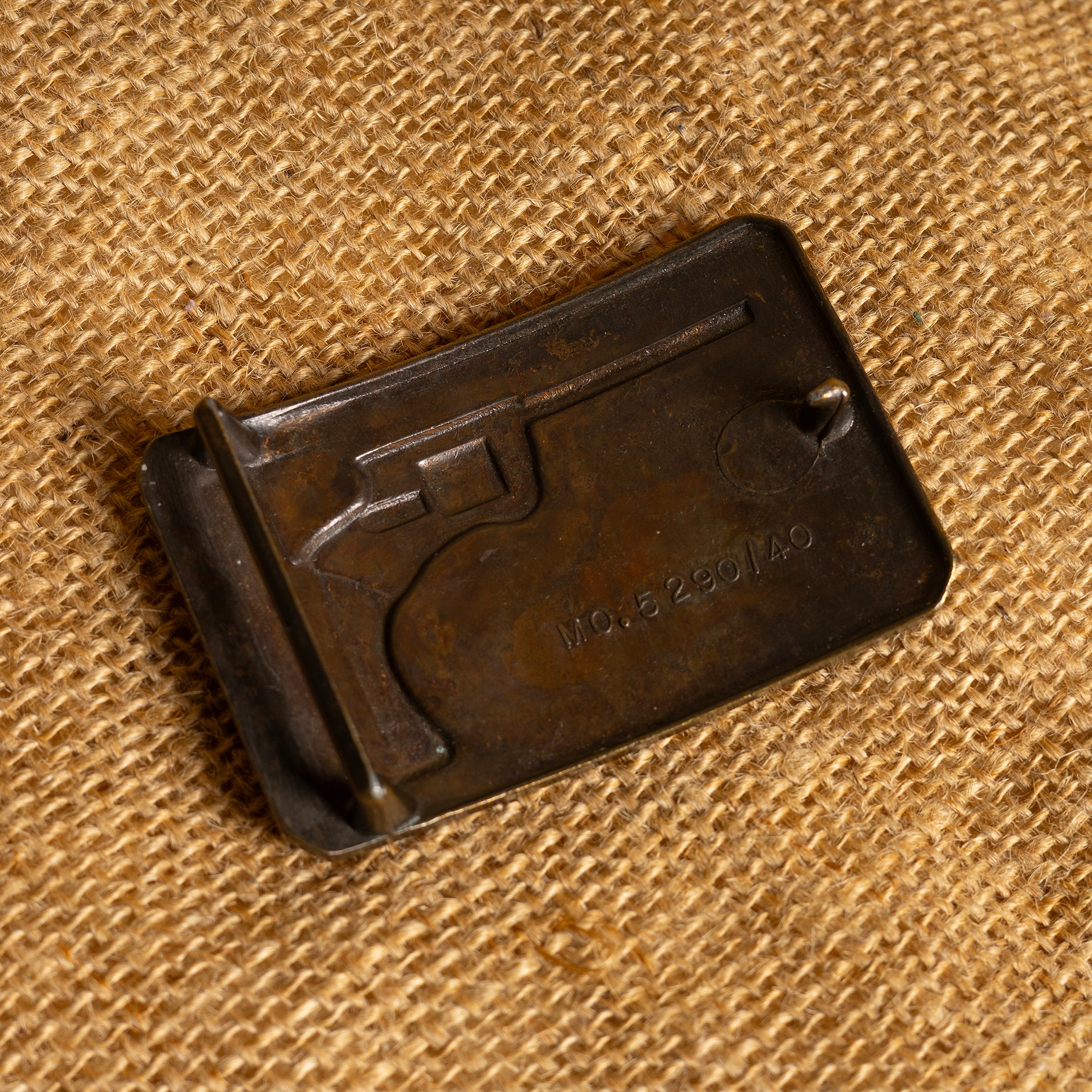 Vintage Colt 45 Metal Belt Buckle