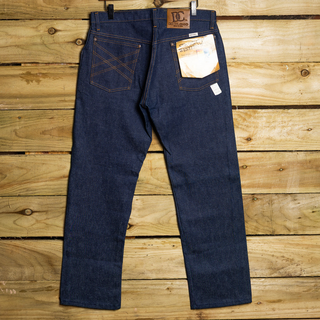 NWT Vintage Dee Cee Straight Leg Dark Wash Denim Jeans – 34 x 30