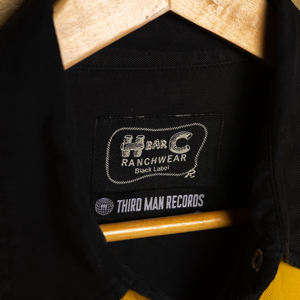 H Bar C California Ranchwear x Third Man Records Western Shirt - Pearl Snaps - Size XL - Collectible