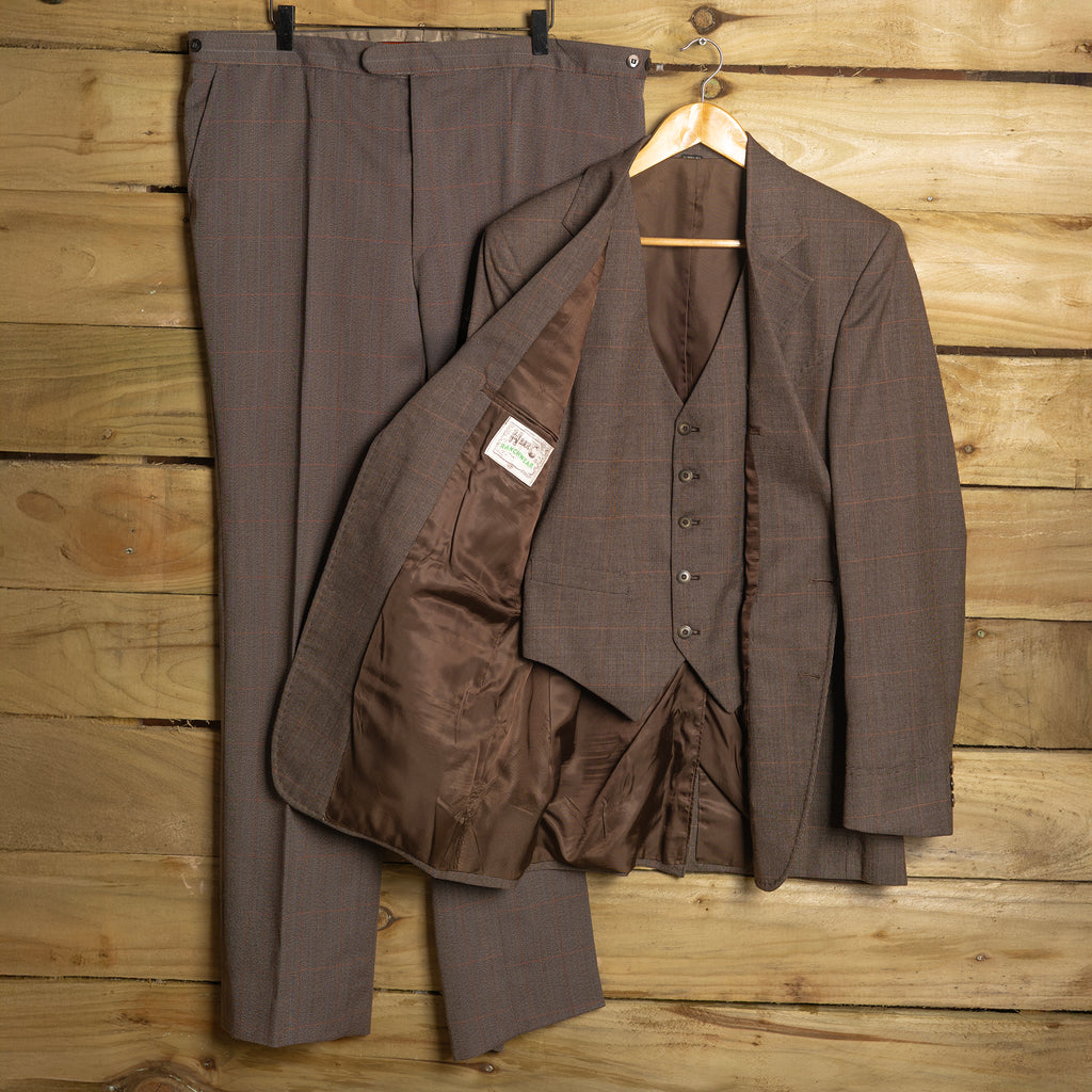 Vintage H Bar C California Ranchwear 3-Piece Tailored Western Suit — L