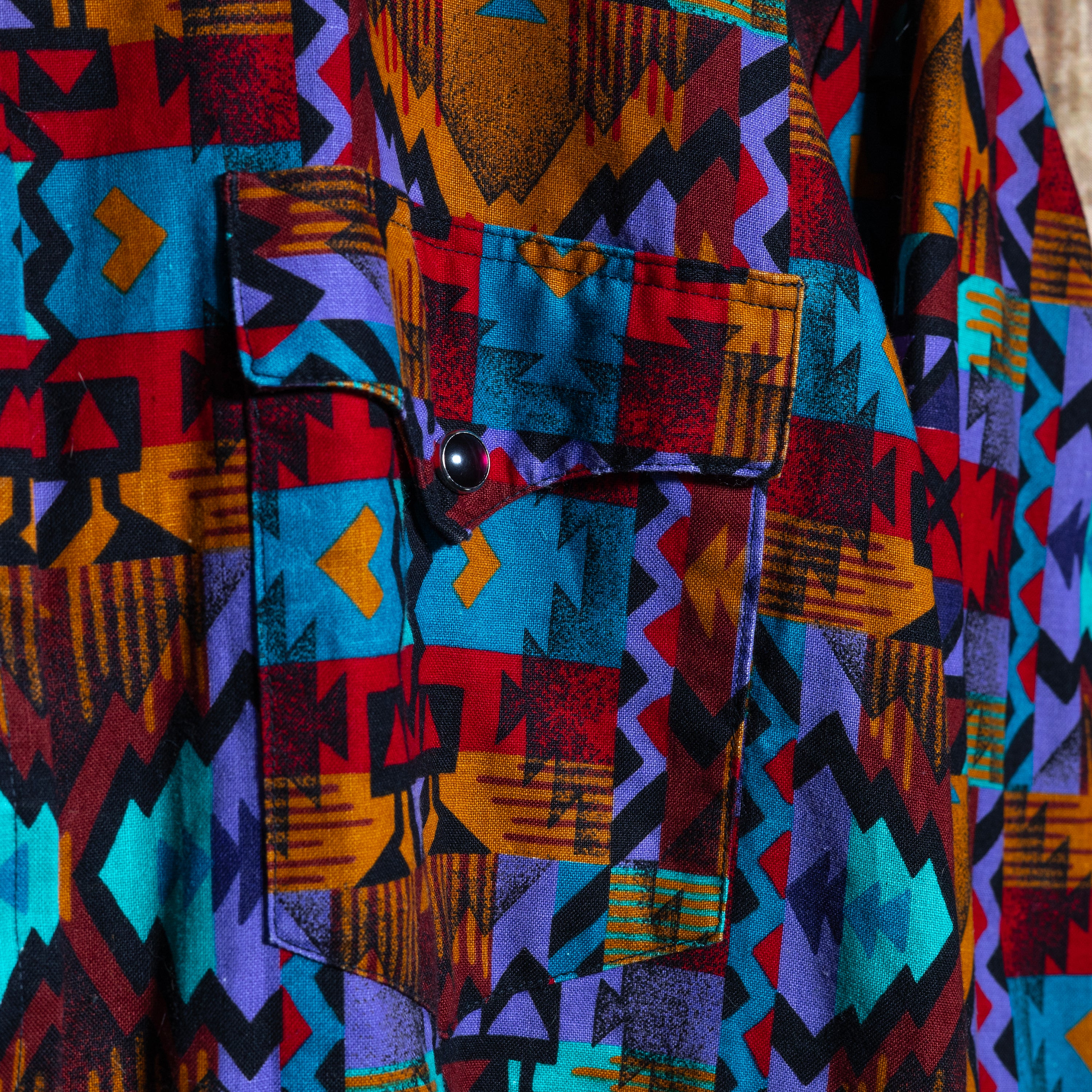 H Bar C California Ranchwear Multicoloured Printed Western Shirt XXL