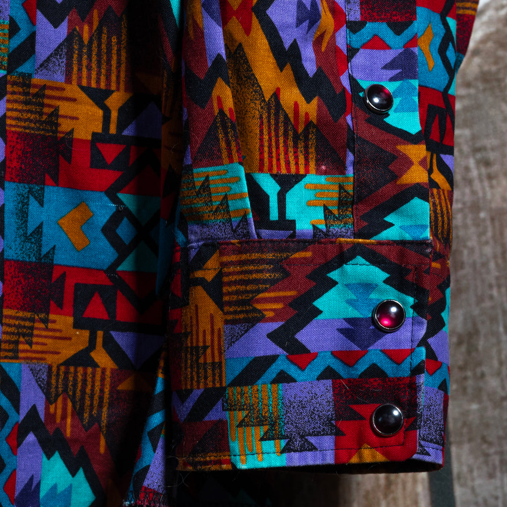 H Bar C California Ranchwear Multicoloured Printed Western Shirt XXL