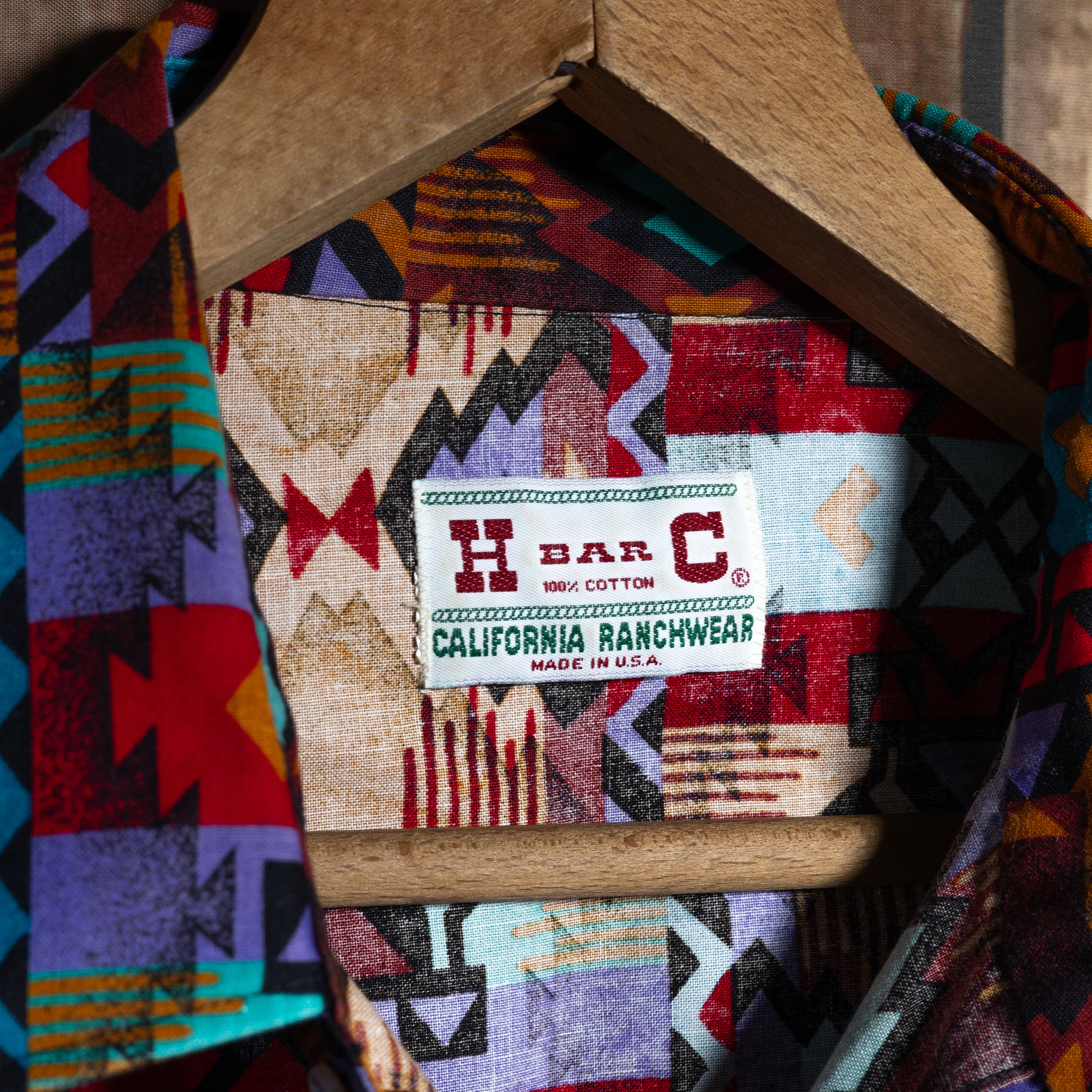 H Bar C California Ranchwear Multicoloured Printed Western Shirt XXL
