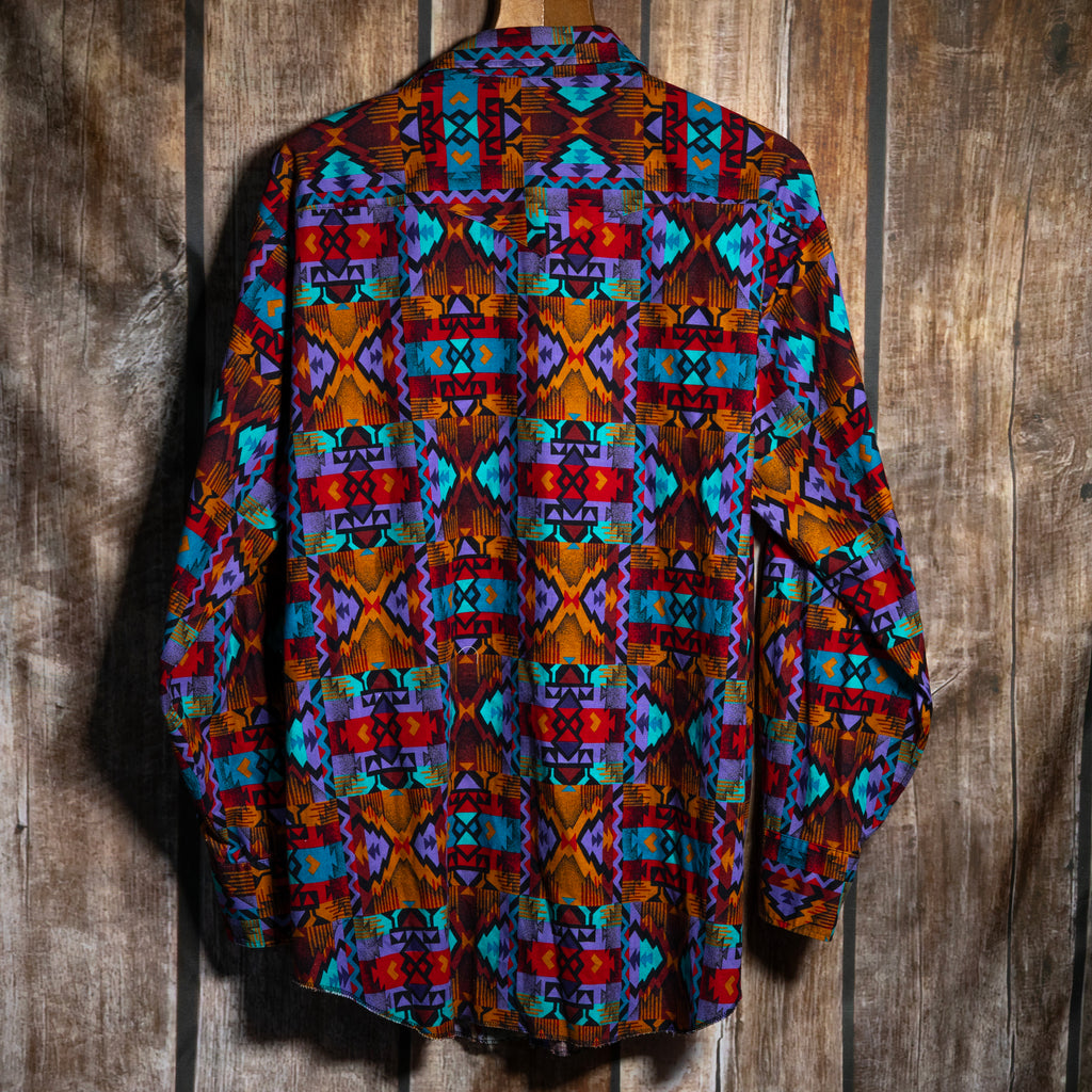 H Bar C California Ranchwear Multicoloured Printed Western Shirt XXL