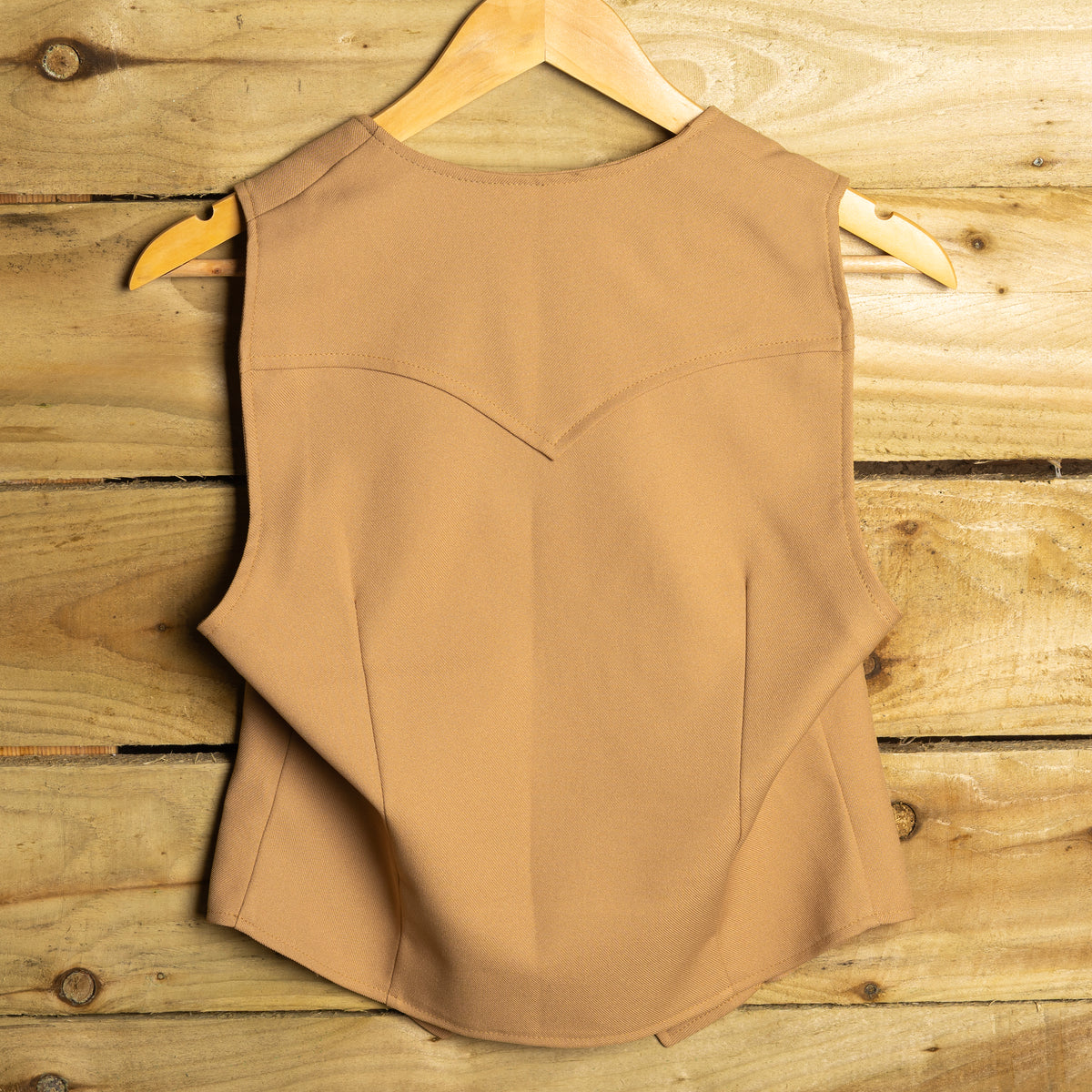 1970s Vintage H Bar C Stitched Western Vest – Size S