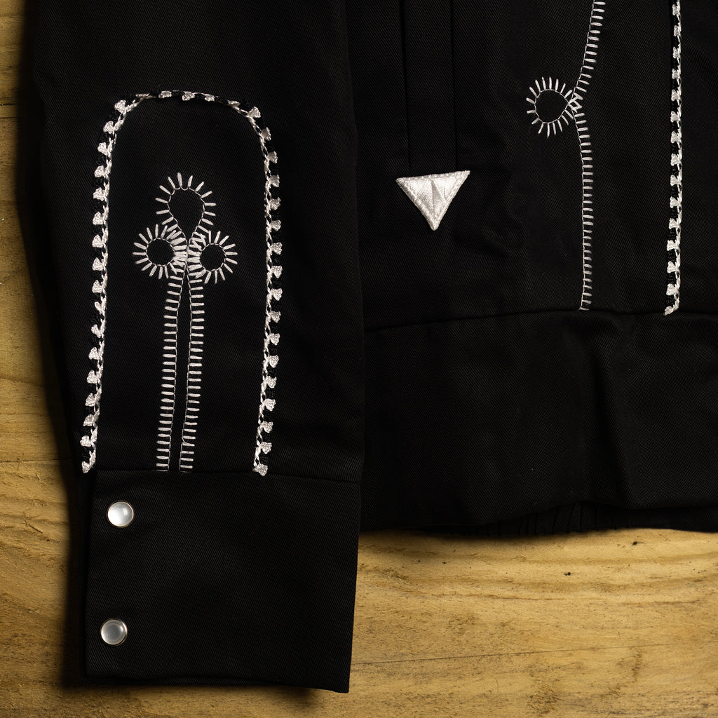 NWT H Bar C California Ranchwear Black Bolero Jacket M