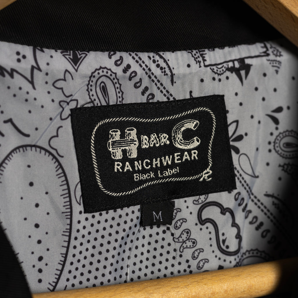 NWT H Bar C California Ranchwear Black Bolero Jacket M