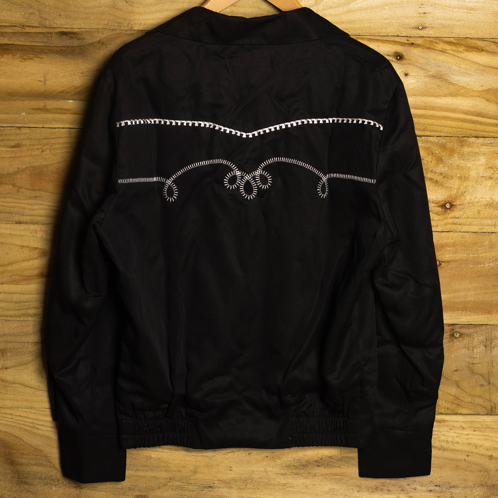 NWT H Bar C California Ranchwear Black Bolero Jacket M