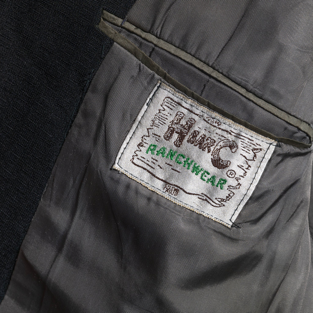 Rare 1950s H Bar C California Ranchwear Embroidered Linen Western Jacket - Museum Quality
