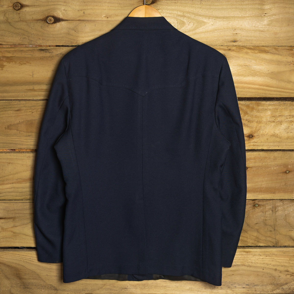 1970s H Bar C California Ranchwear Navy Western Sports Coat – M