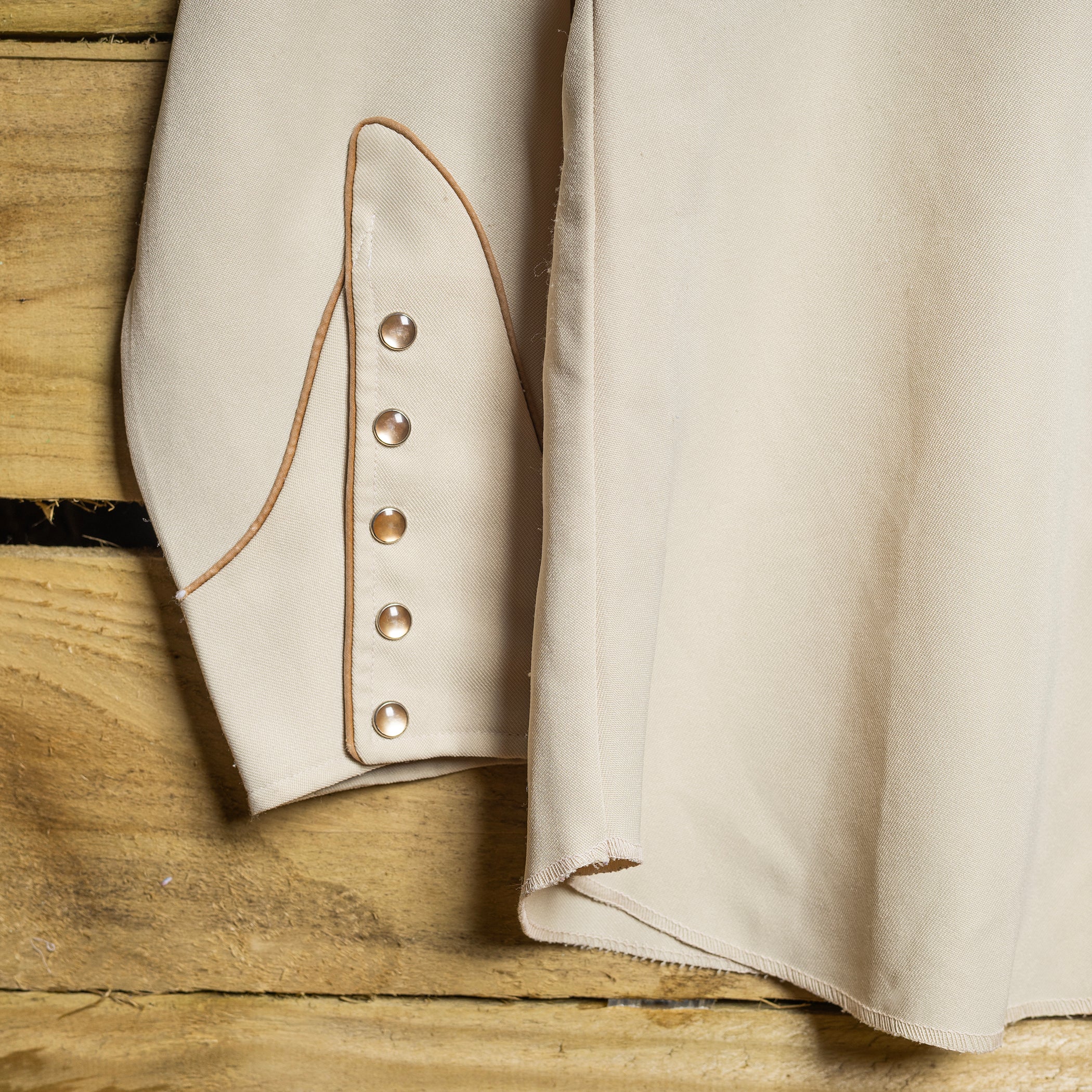 Vintage H Bar C California Ranchwear Eagle Embroidered Pearl Snap Longtail Western Shirt – Size L