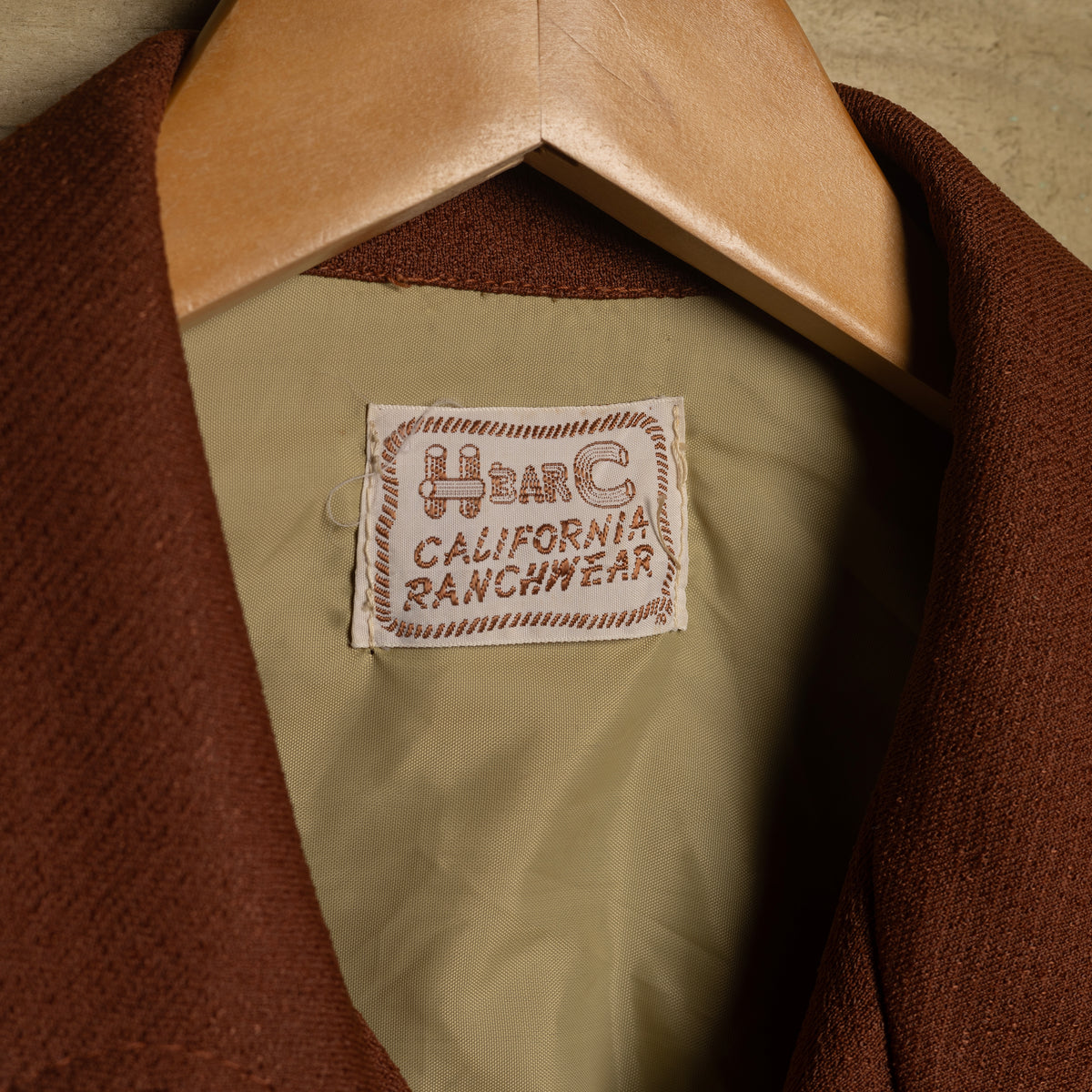 Vintage 1970s H Bar C Brown Pearl Snap Shirt Jacket – M