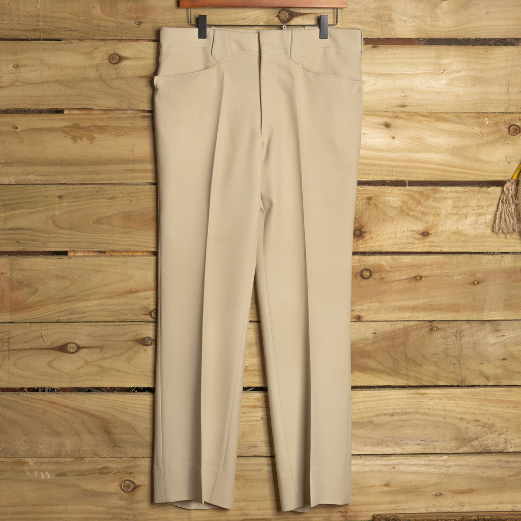 H Bar C California Ranchwear Vintage 1970s Beige Western Suit | Jacket & Pants | Men's L