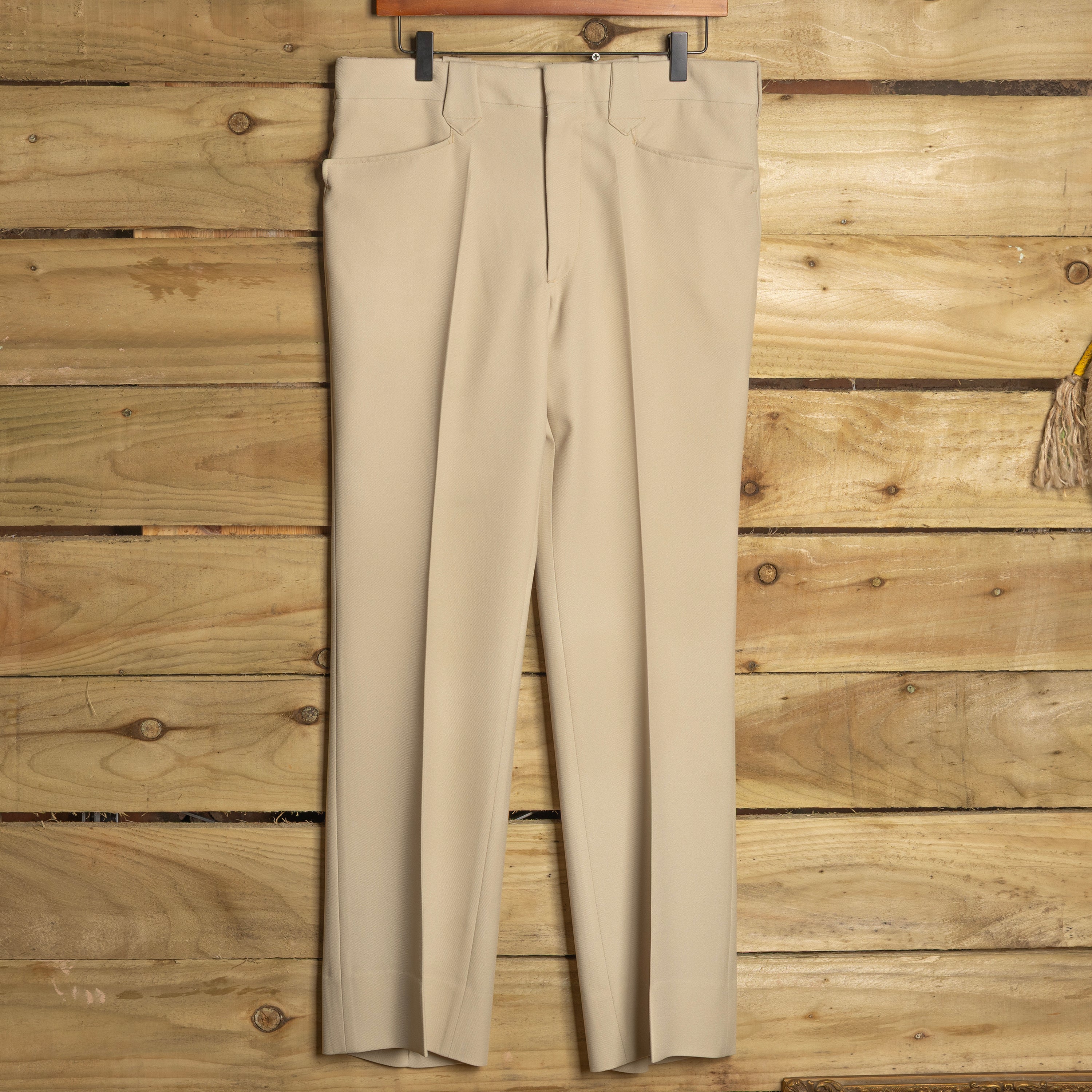 H Bar C California Ranchwear Vintage 1970s Beige Western Suit | Jacket & Pants | Men's L