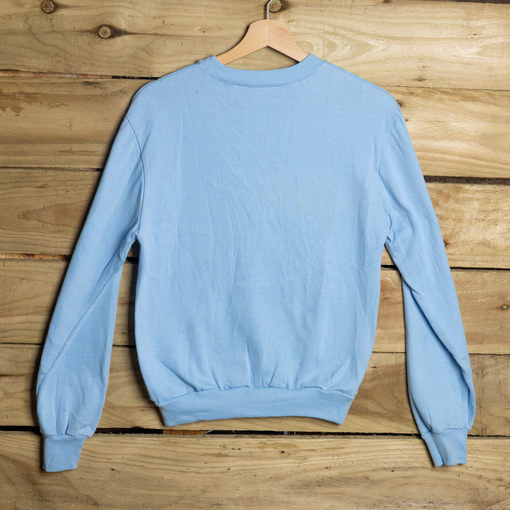 H Bar C California Ranchwear Vintage 1970s Horse Graphic Women's Sweatshirt – S