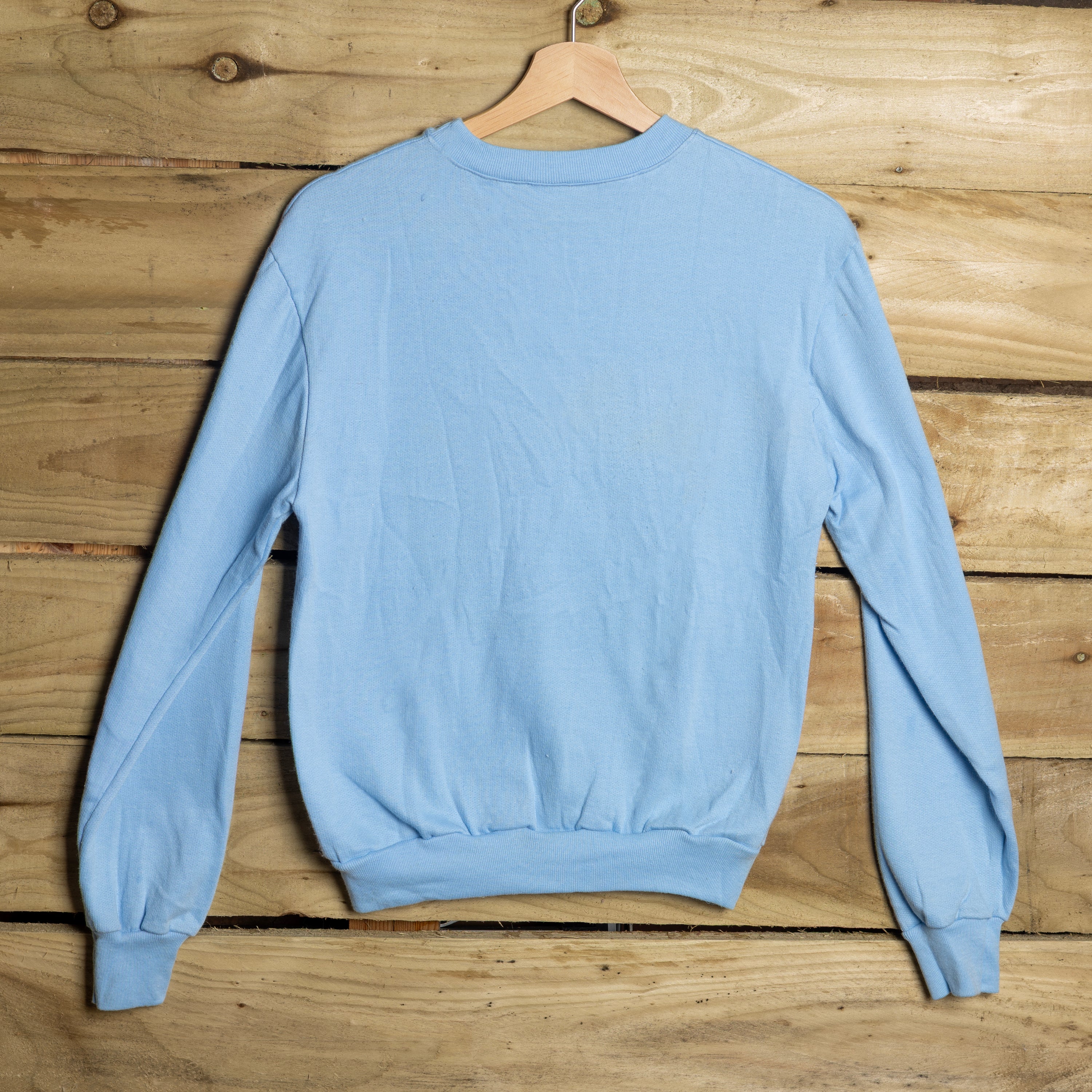 H Bar C California Ranchwear Vintage 1970s Horse Graphic Women's Sweatshirt – S