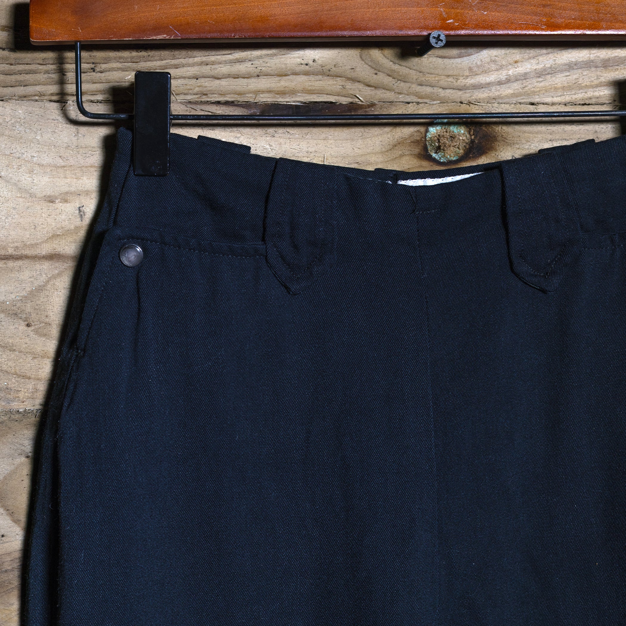 Vintage H Bar C California Ranchwear Kids Black Western Trousers