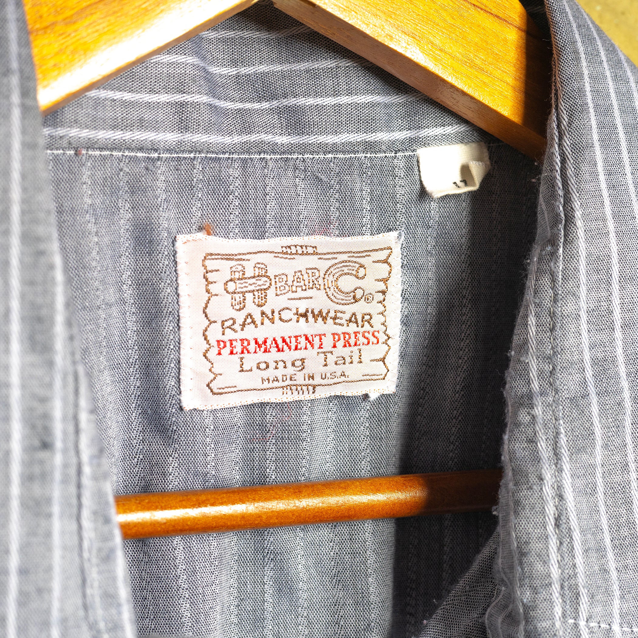 Vintage H Bar C California Ranchwear Striped Short Sleeve Western Shirt with Pearl Snaps — XL