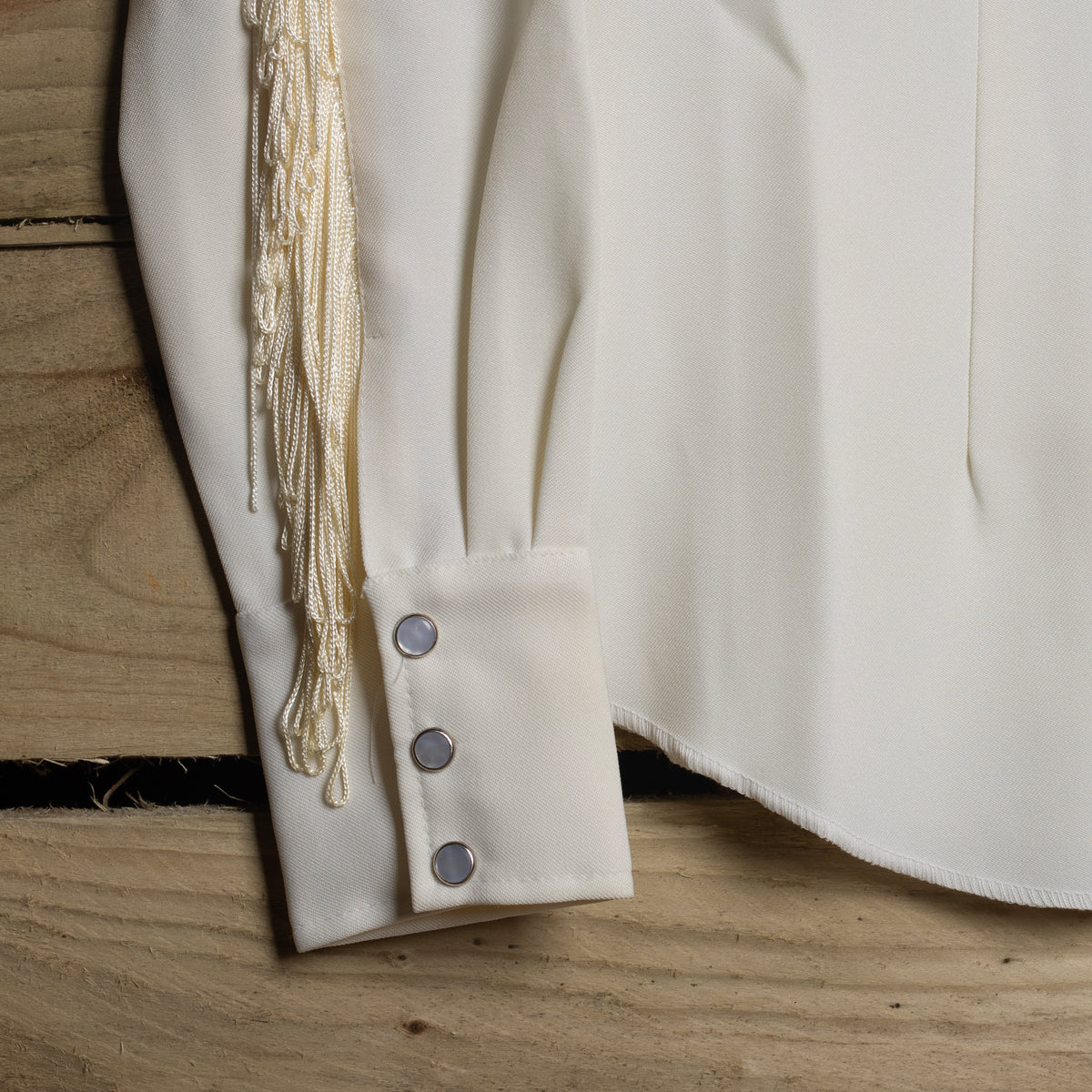 Vintage H Bar C Women's White Taos Pearl Snap Western Shirt – Size 36