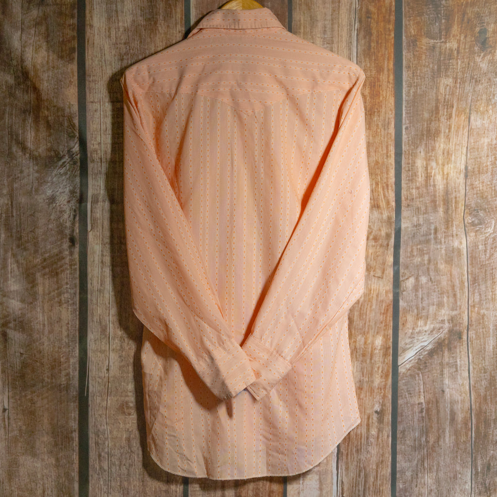 Vinted 1960s H Bar C California Ranchwear Peach Cowboy Shirt M