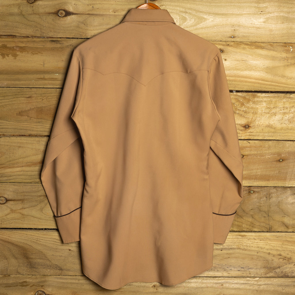 Vintage Miller Western Wear Embroidered Cowboy Shirt with Pearl Snaps