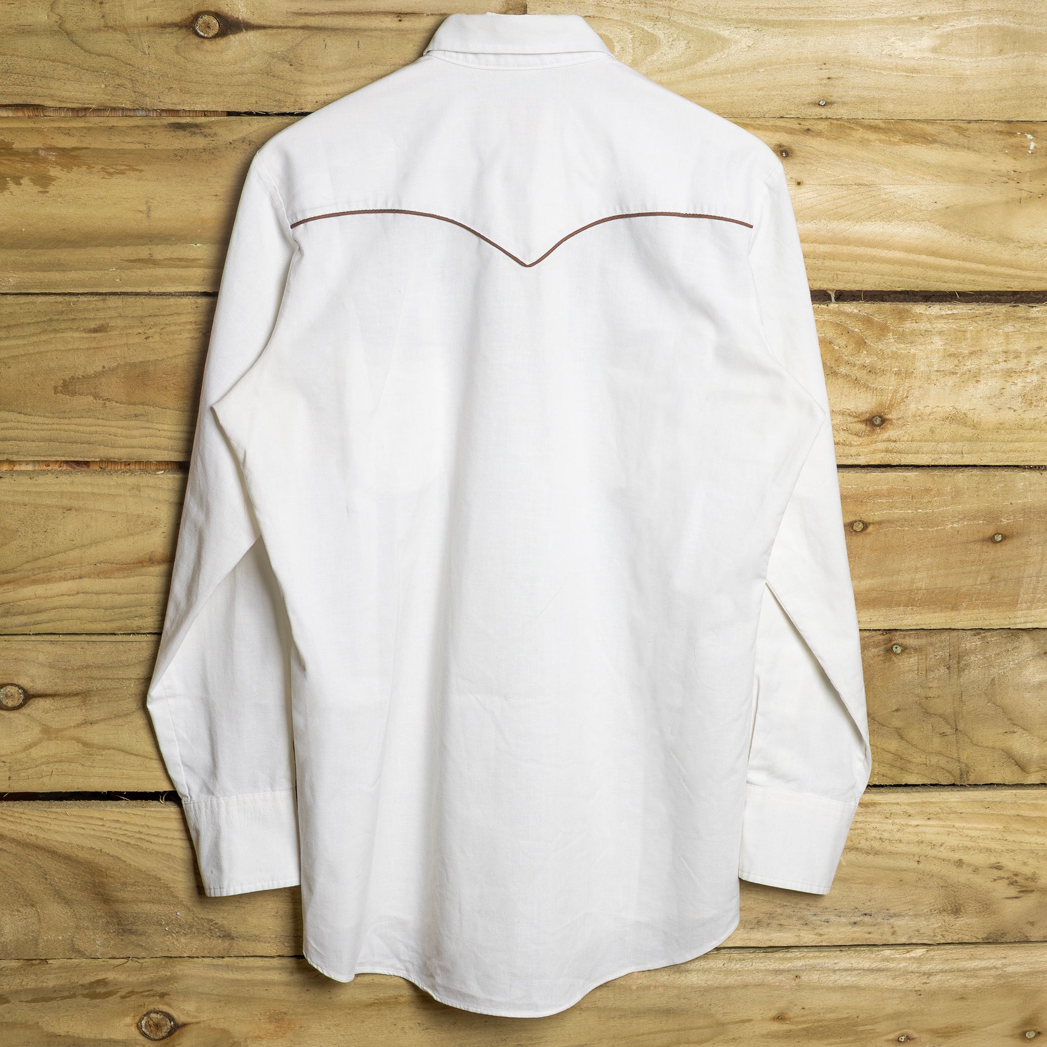 1970s Vintage Miller Western Wear Floral Embroidered Pearl Snap Western Shirt – Size L