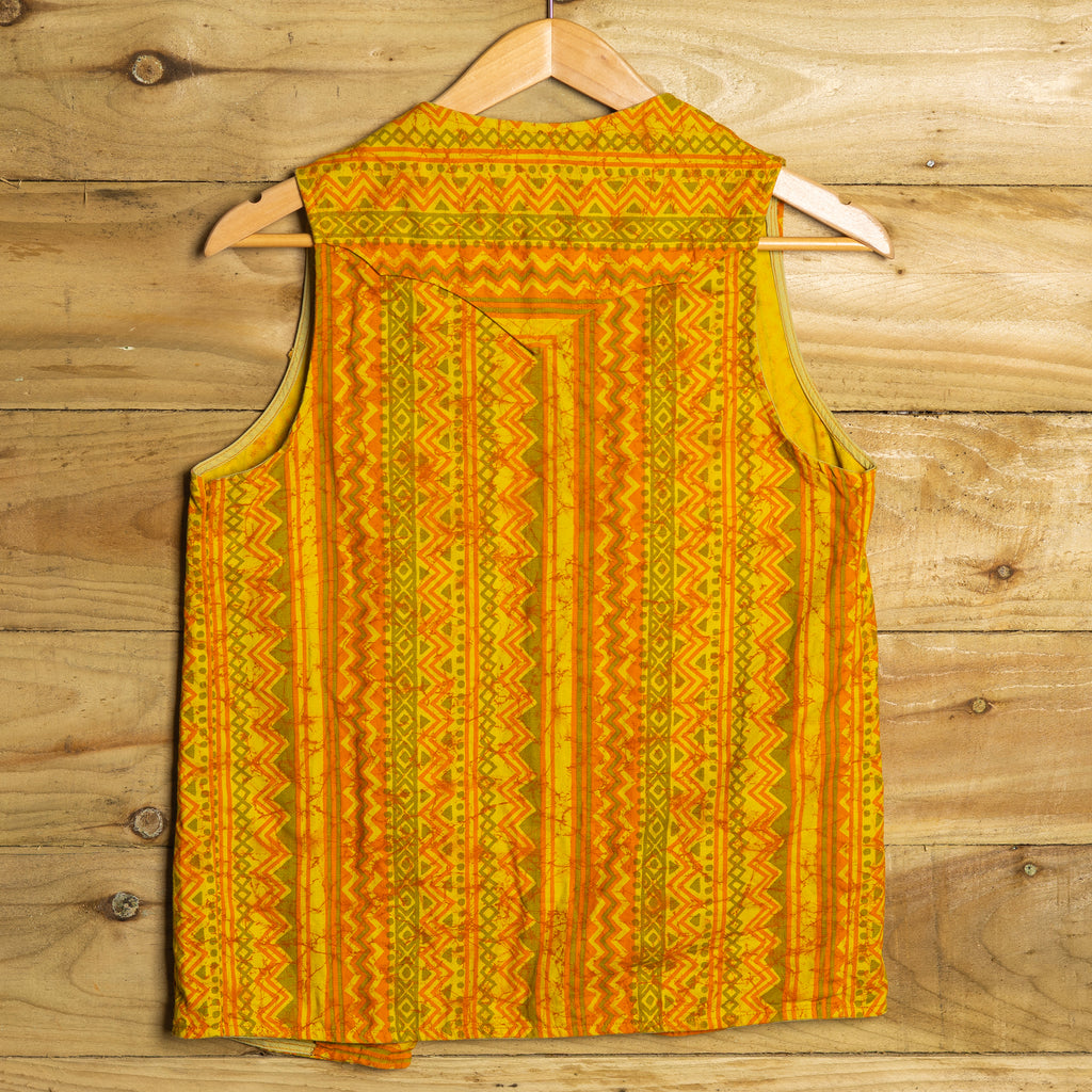 1960s Vintage Miller Western Wear Vest - Classic Cowboy Style - Size S