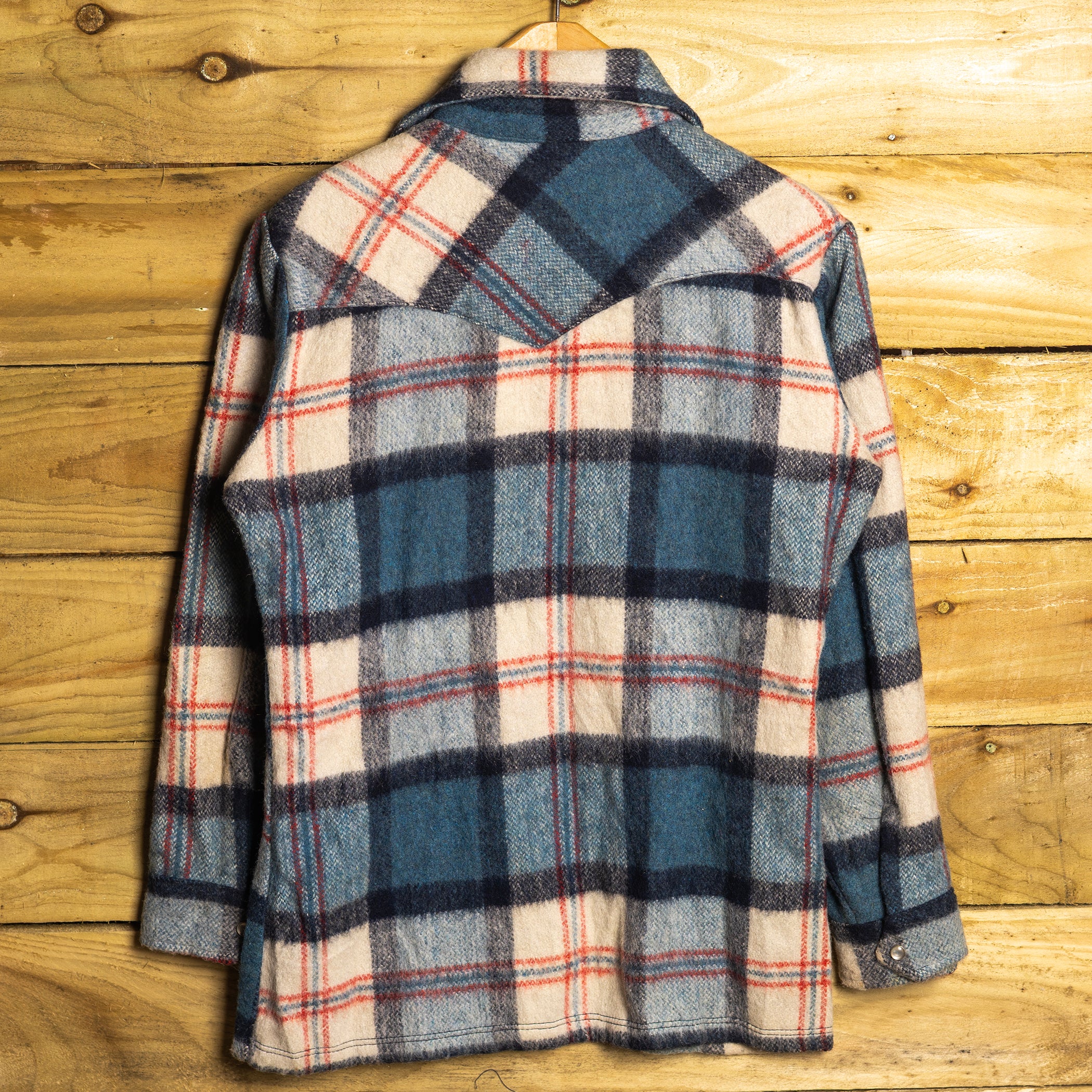 MWG Western Wool Blend Shacket Vest - 60% Wool - Size Large