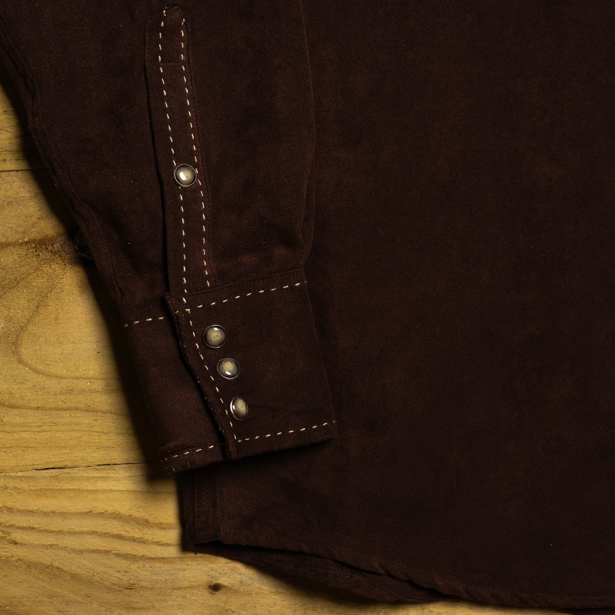 Brooks & Dunn by Panhandle Slim Brown Western Shirt S