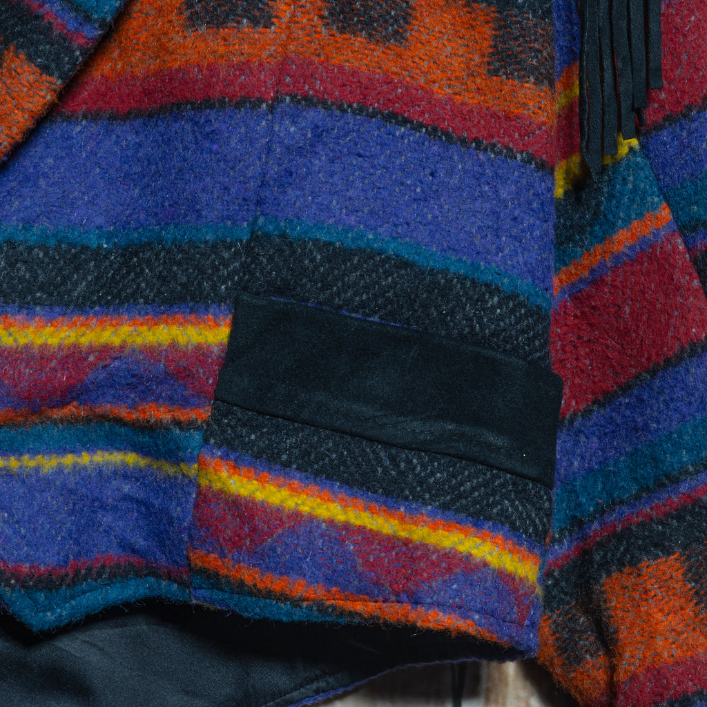 Vintage Pioneer Wear Fringe Western Jacket L / 12