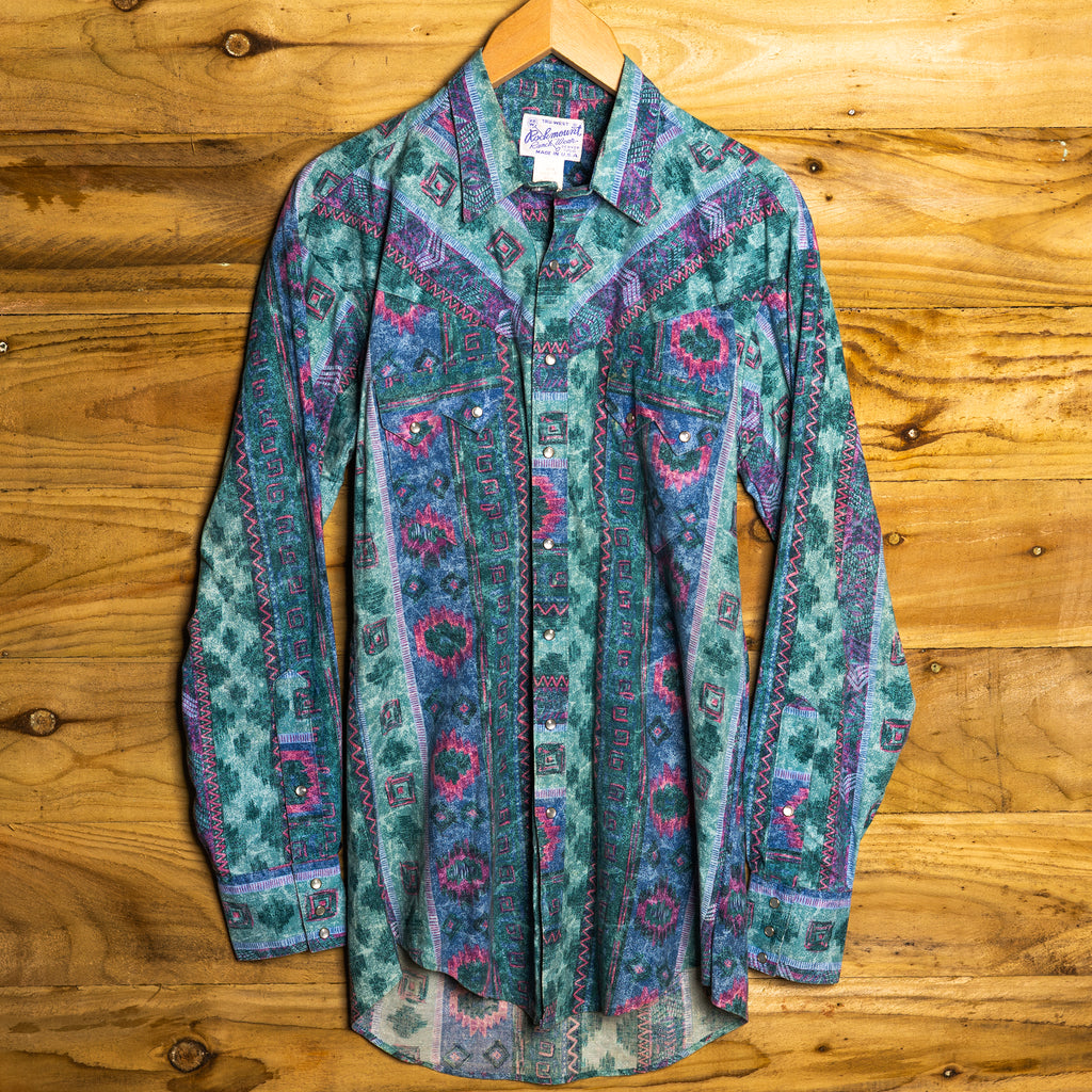 Rockmount Tru-West Cowboy Shirt In Medium