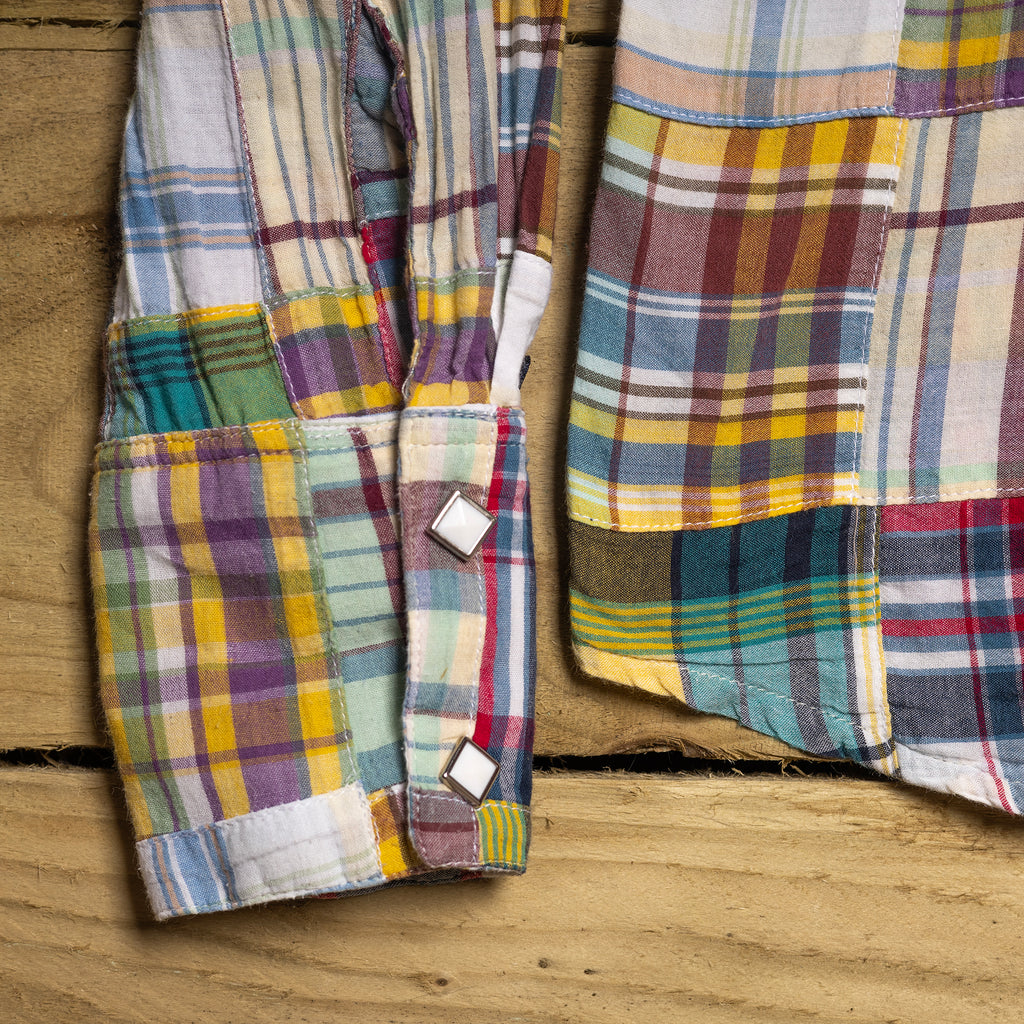 Vintage Rockmount Ranch Wear Plaid Western Shirt - Pearl Snaps - Size S (8-10)