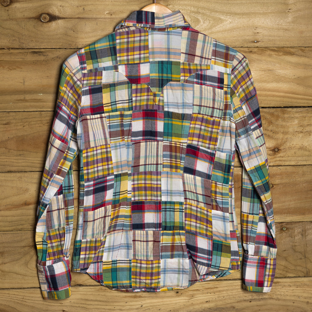 Vintage Rockmount Ranch Wear Plaid Western Shirt - Pearl Snaps - Size S (8-10)
