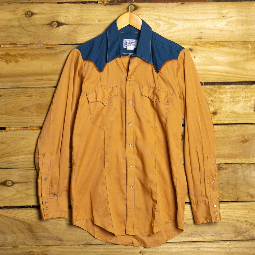 Vintage Rockmount Ranch Wear Eagle Embroidered Western Shirt | Size L