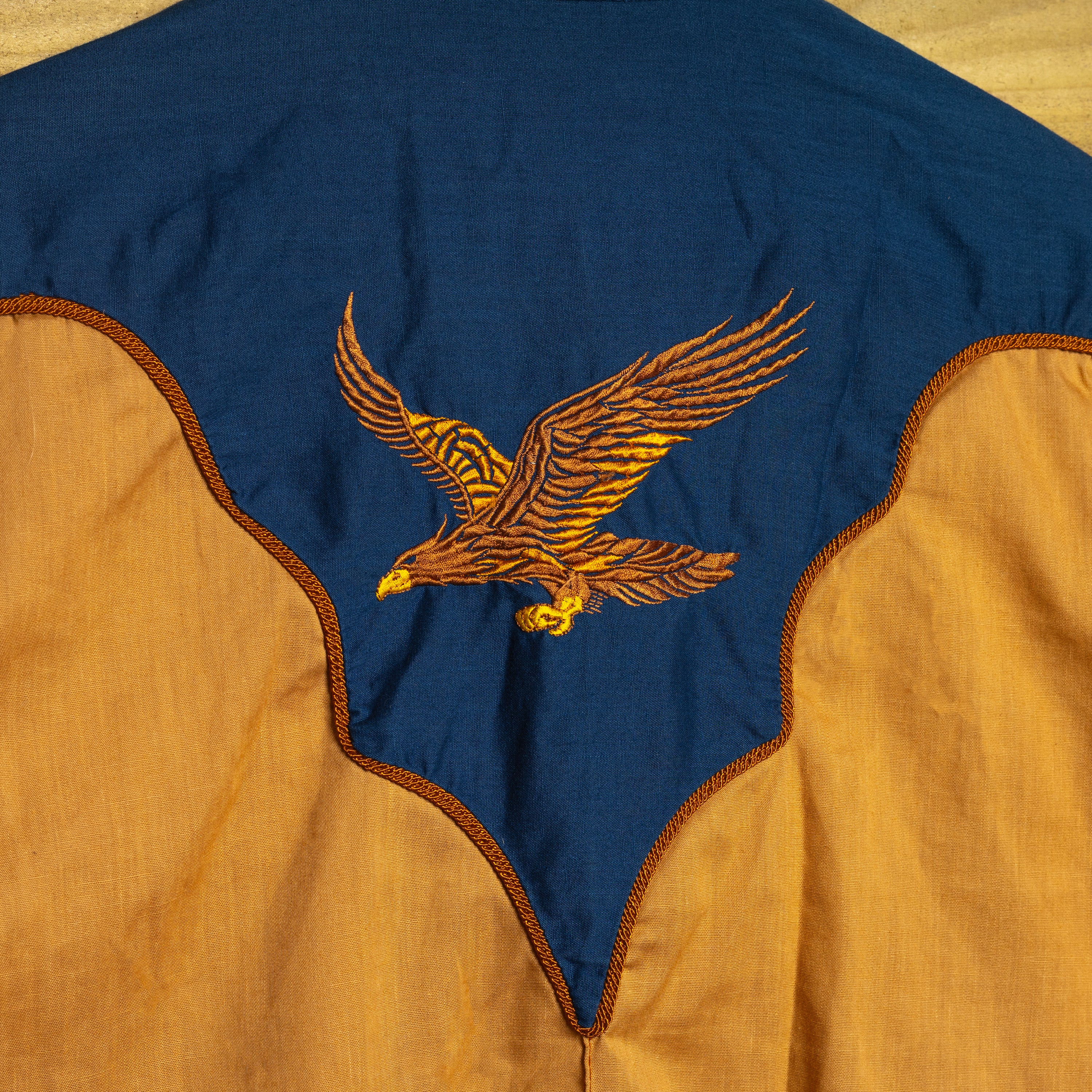 Vintage Rockmount Ranch Wear Eagle Embroidered Western Shirt | Size L