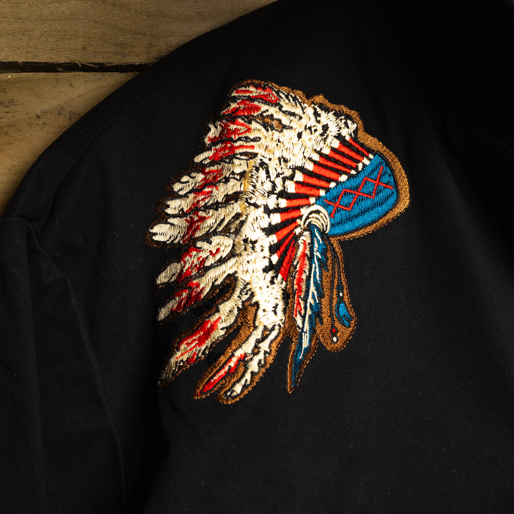 Rockmount Ranch Wear Honkytonk Indian Embroidered Western Jacket – Size XXL (New with Tags)