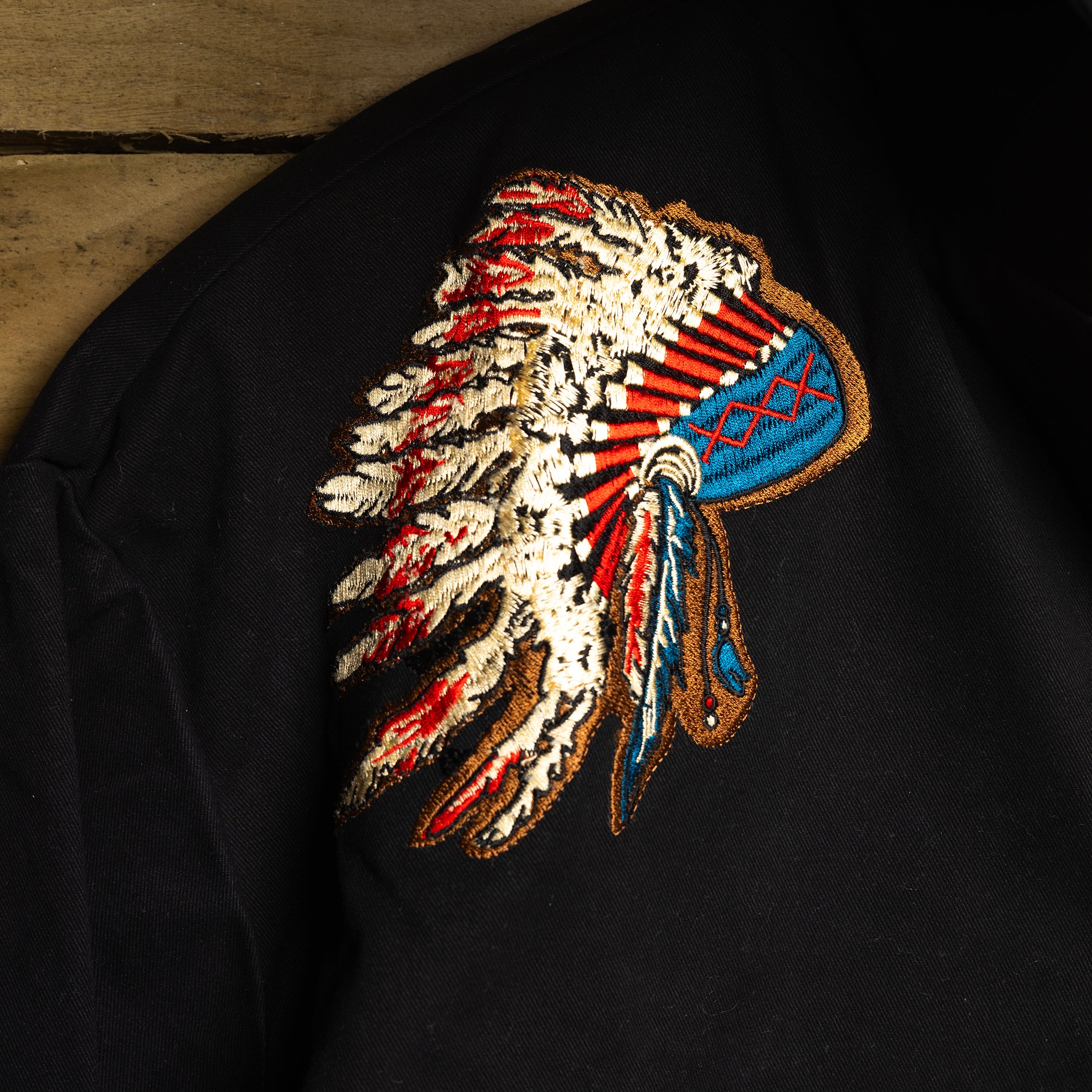 Rockmount Ranch Wear Honkytonk Indian Embroidered Western Jacket – Size XXL (New with Tags)