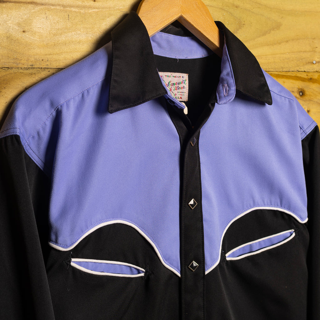 Vintage Rockmount Ranch Wear Woman's Two Tone Western Shirt