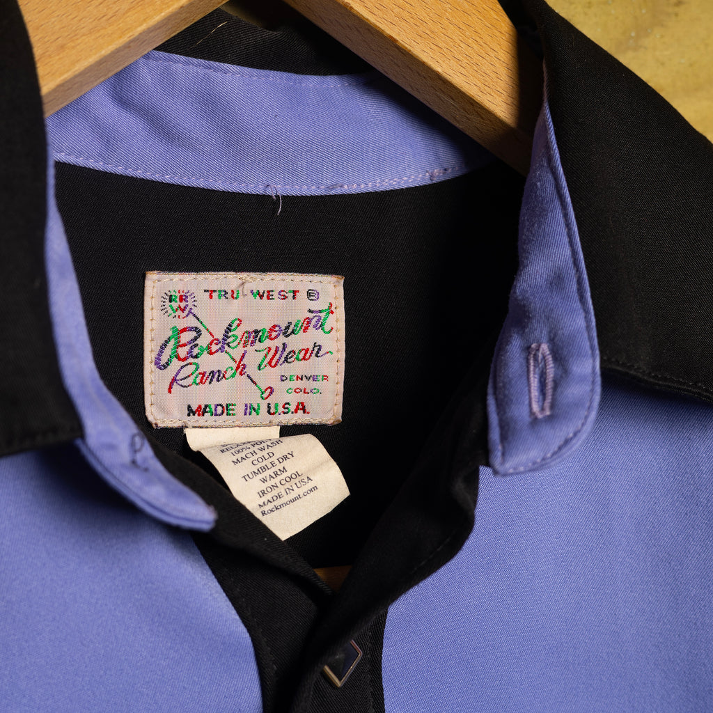 Vintage Rockmount Ranch Wear Woman's Two Tone Western Shirt