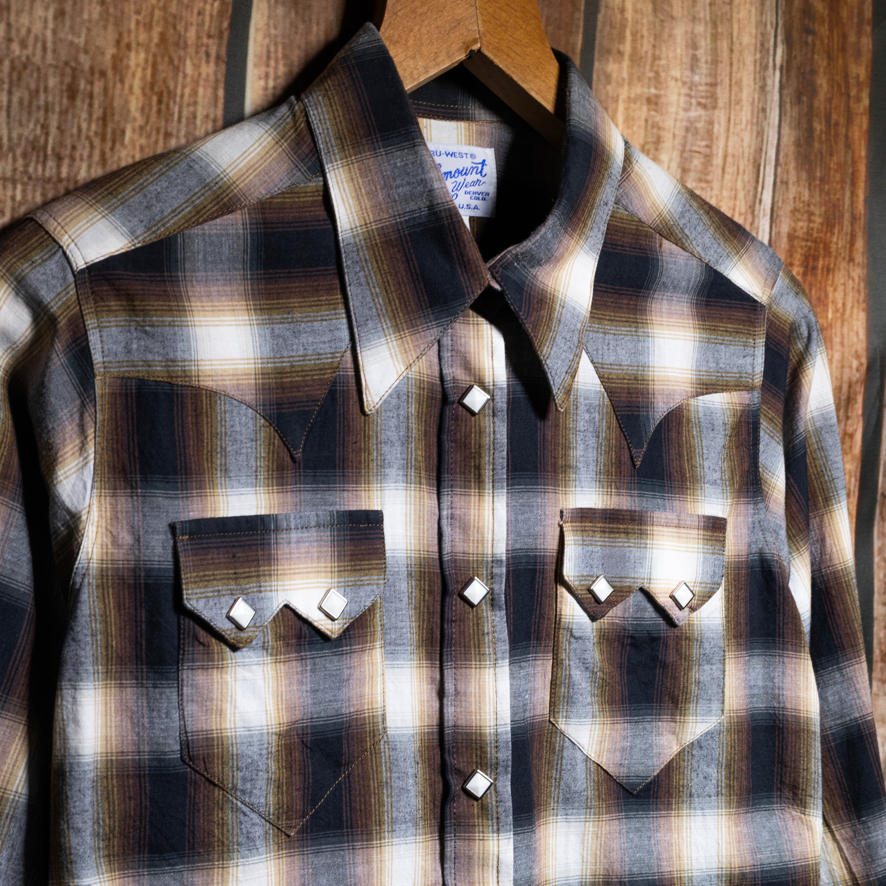 Rockmount Ranch Wear Check Western Shirt 12/14