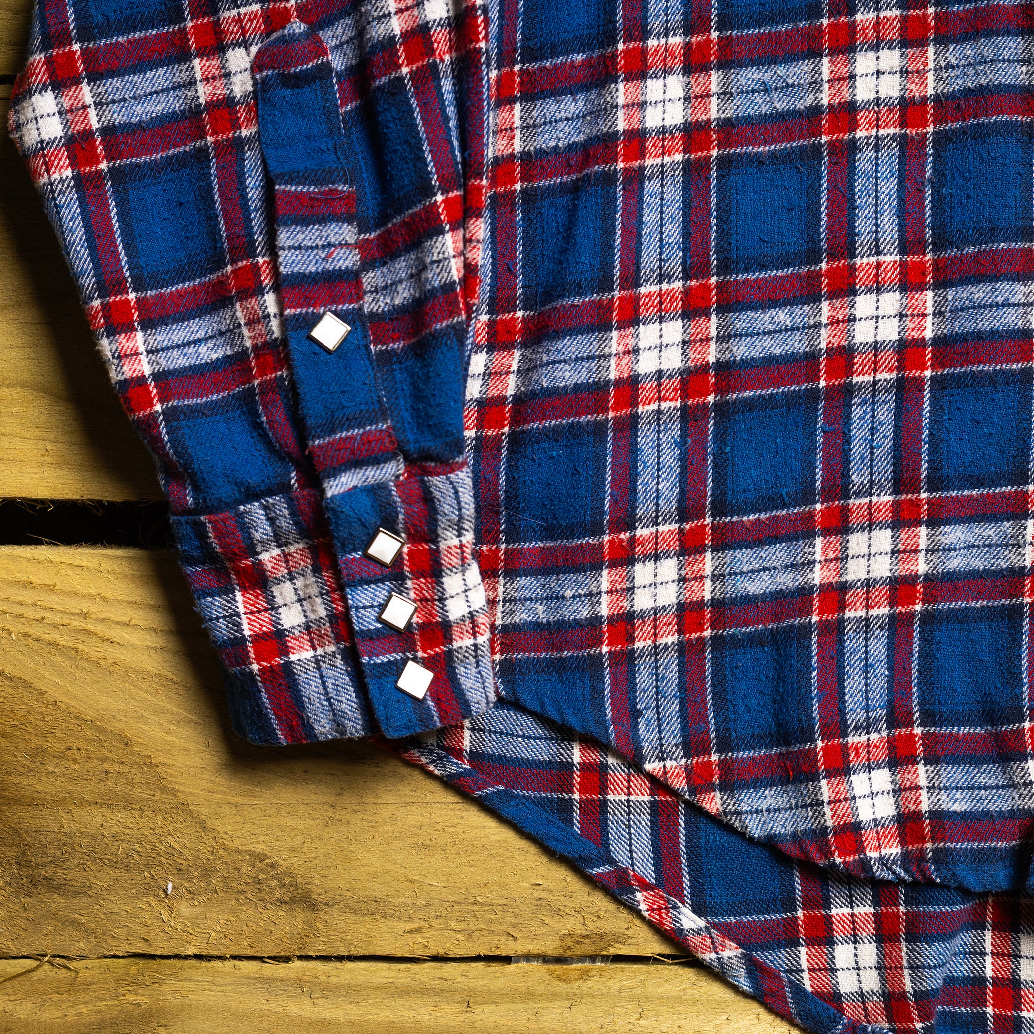 Vintage Rockmount Ranch Wear Flannel Western Shirt M