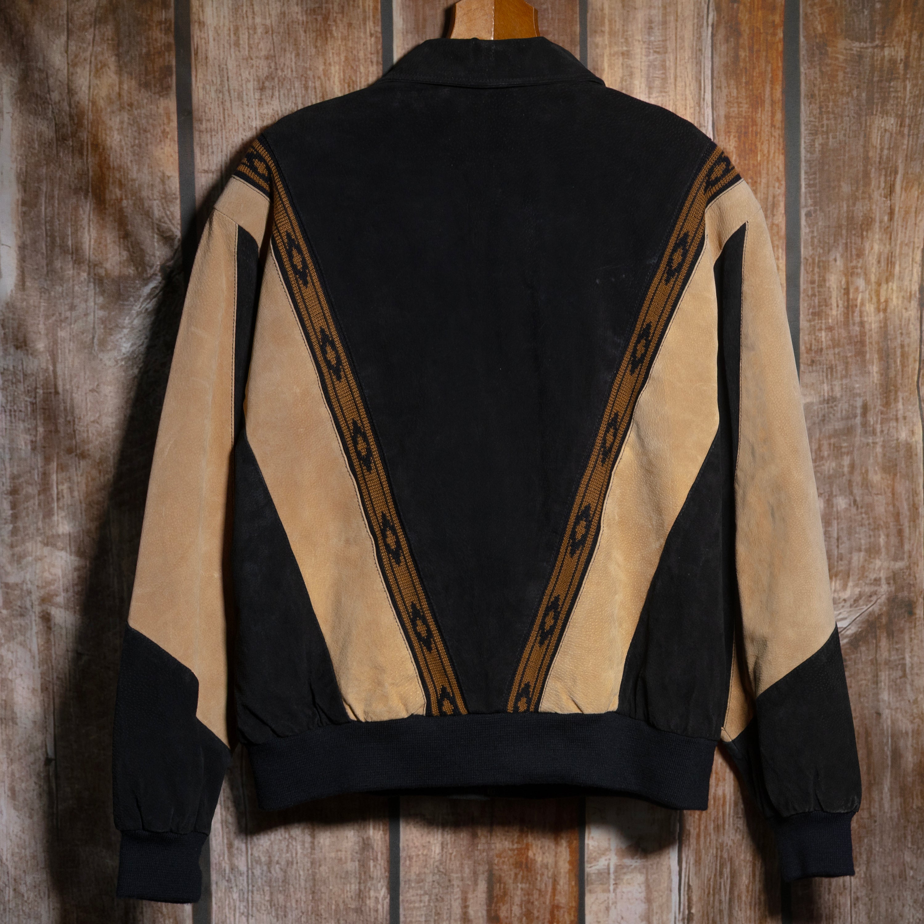 Scully Western Wear Black and Brown Suede Jacket L