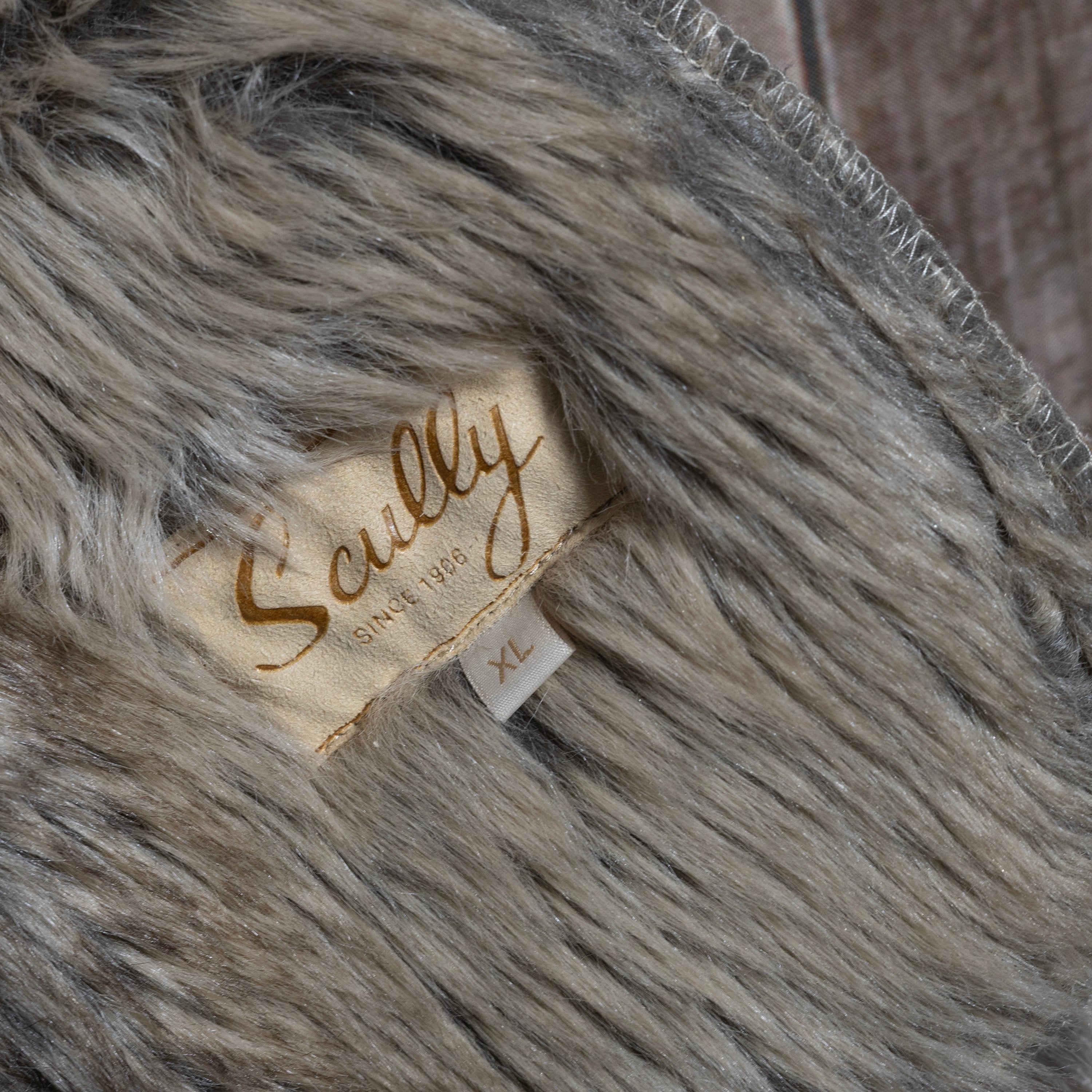 Scully Western Wear Faux Fur and Suede Vest XL/14