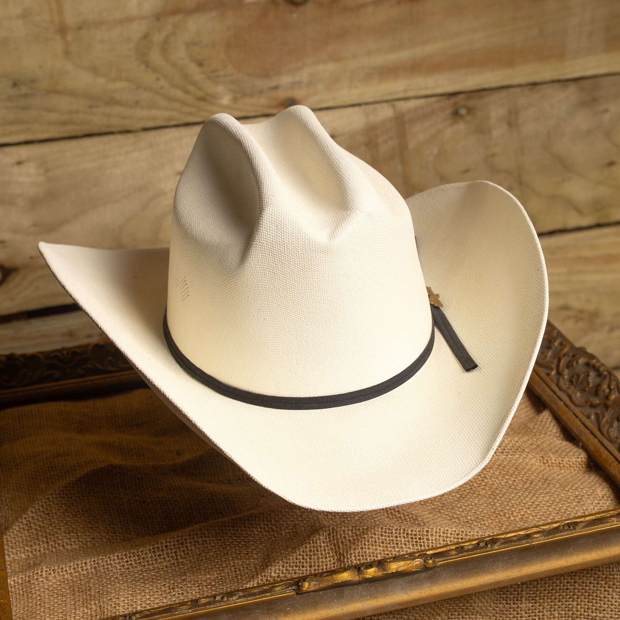 Rockmount Ranch Wear Cream Straw Cowboy Hat – Rim 21"