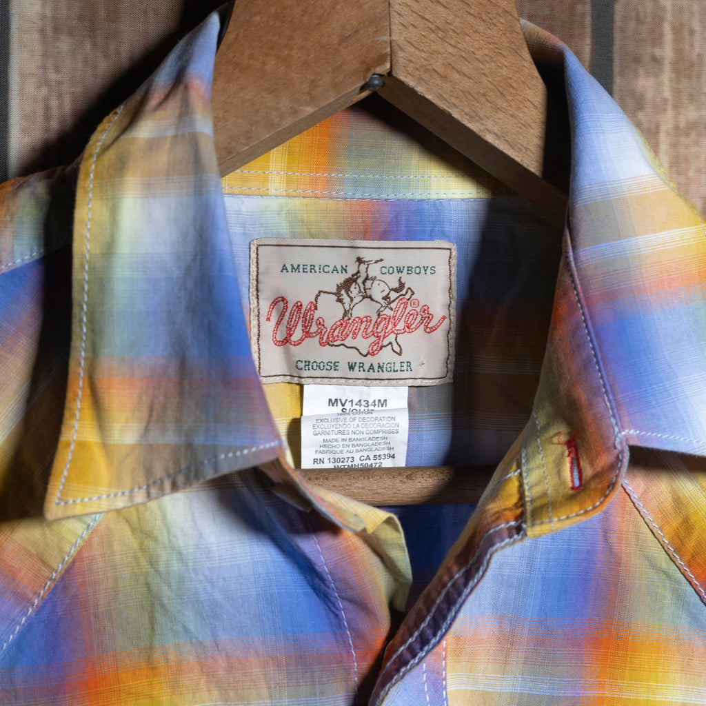 Vintage Wrangler Western Long Sleeve Shirt S