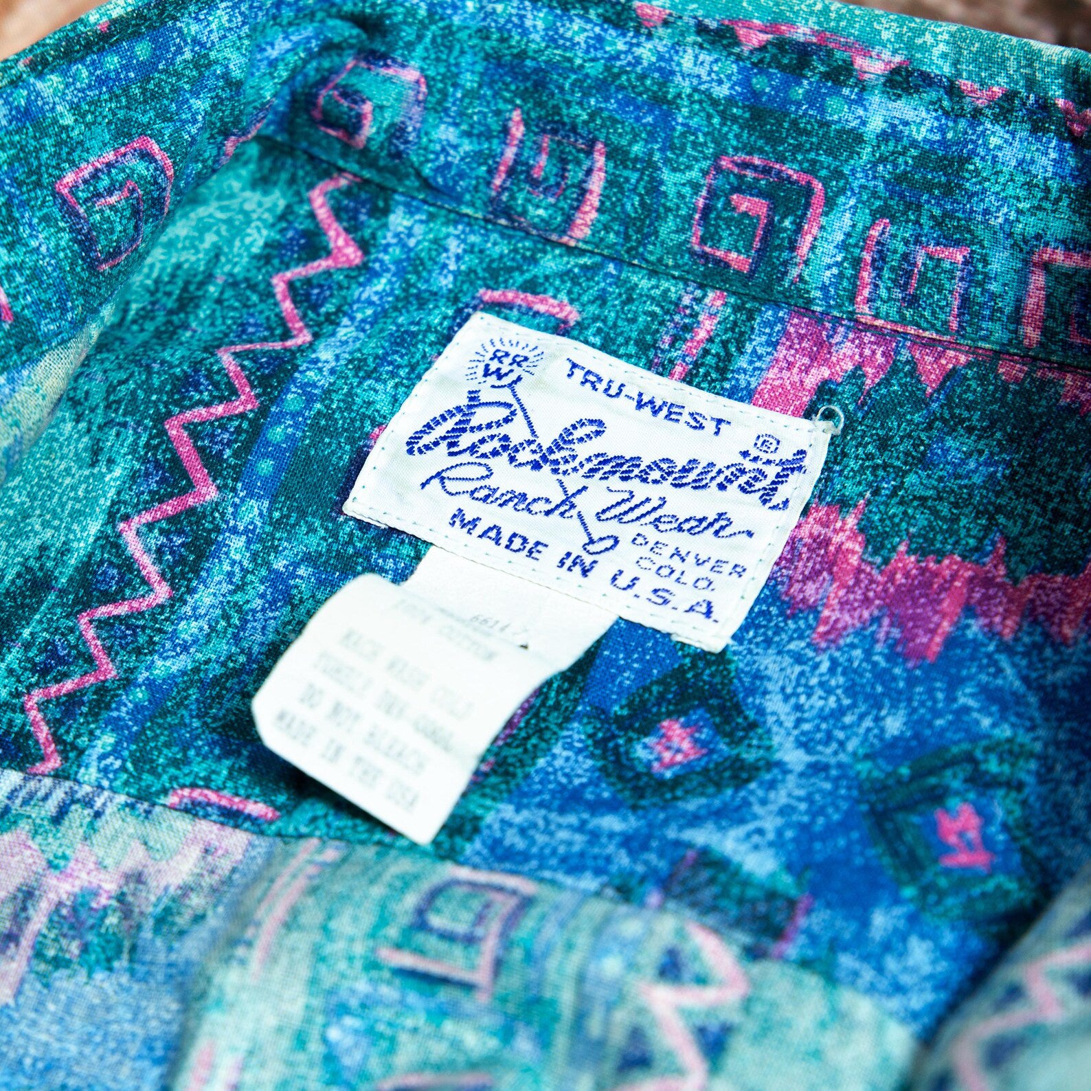 Rockmount Tru-West Cowboy Shirt In Medium