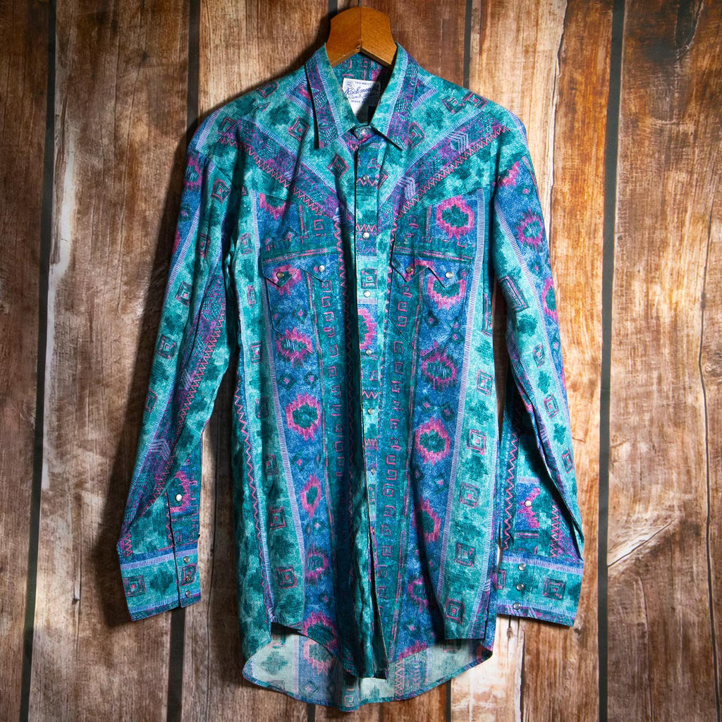 Rockmount Tru-West Cowboy Shirt In Medium